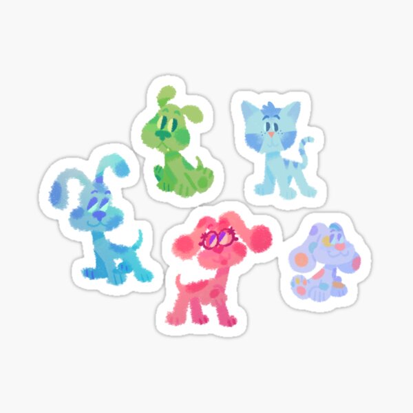 Blues Clues Friends Sticker Set Sticker