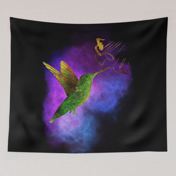 Item preview, Galactic colibrì  designed and sold by Ginomandarino.