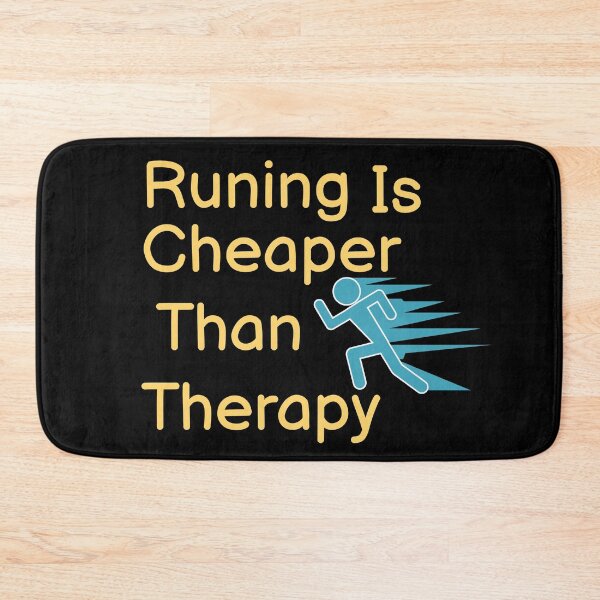 Item preview, Running Is Cheaper Than Therapy  designed and sold by BUCHRA.