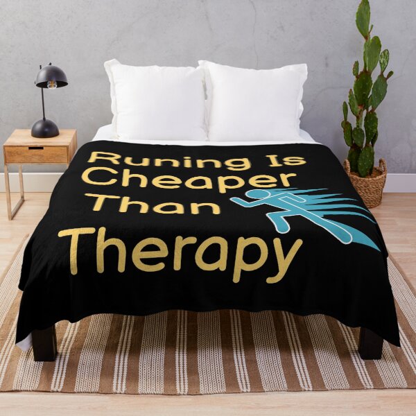 Item preview, Running Is Cheaper Than Therapy designed and sold by BUCHRA.