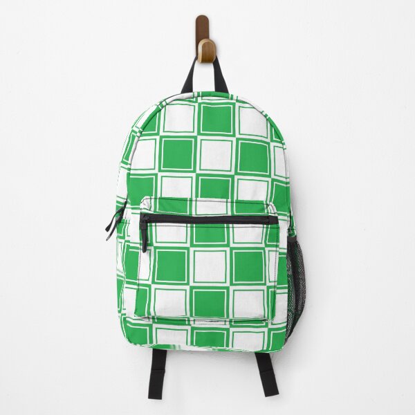 Item preview, Lined Checkered Green and White  designed and sold by lornakay.