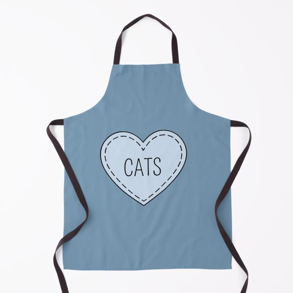 Item preview, I Love Cats Blue Heart designed and sold by mimosadesigns.