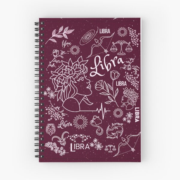 Artikelvorschau, Magenta-Waage-Zeichen-Tierkreis-Horoskop-Design entworfen und verkauft von NihaCollection.