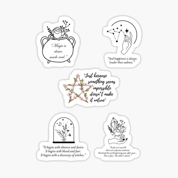 A Discovery Of Witches Sticker