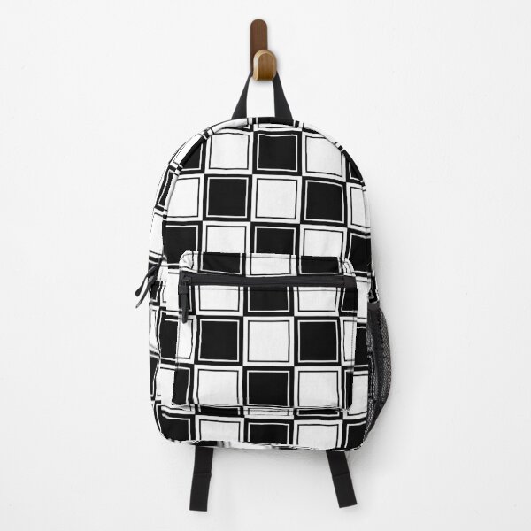 Item preview, Lined Checkered Black and White designed and sold by lornakay.