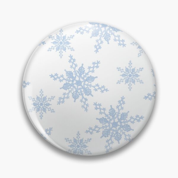 Item preview, Blue Snowflakes - White designed and sold by HB Loves Crafts.