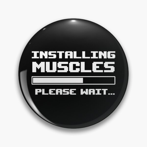 Item preview, Installing Muscles Please Wait designed and sold by cannevas.