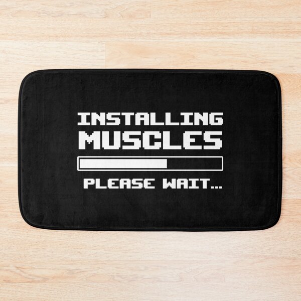 Item preview, Installing Muscles Please Wait designed and sold by cannevas.