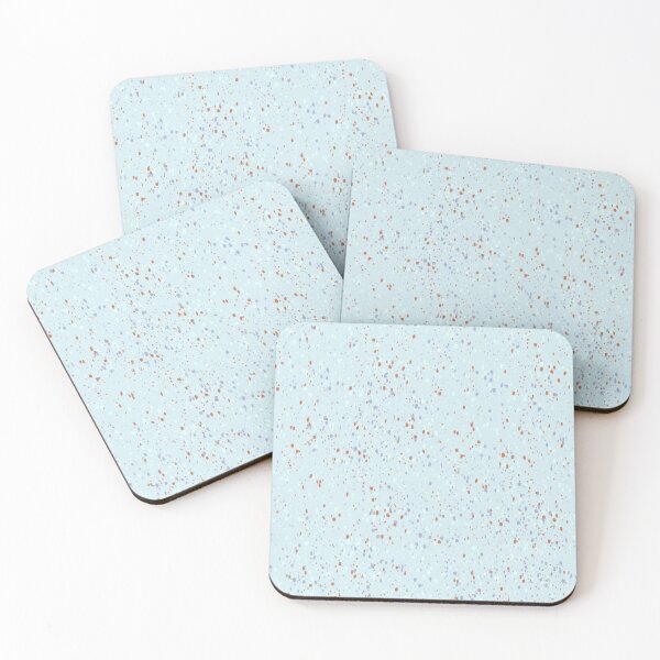 Item preview, Pastel Blue Terrazzo Print designed and sold by WildeandCo.