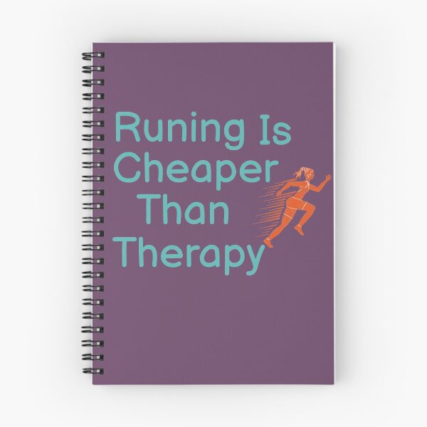 Item preview, Running Is Cheaper Than Therapy  designed and sold by BUCHRA.