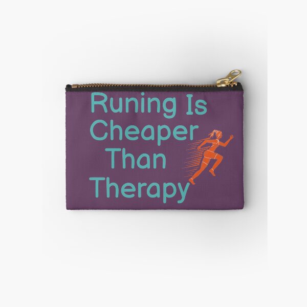 Item preview, Running Is Cheaper Than Therapy  designed and sold by BUCHRA.