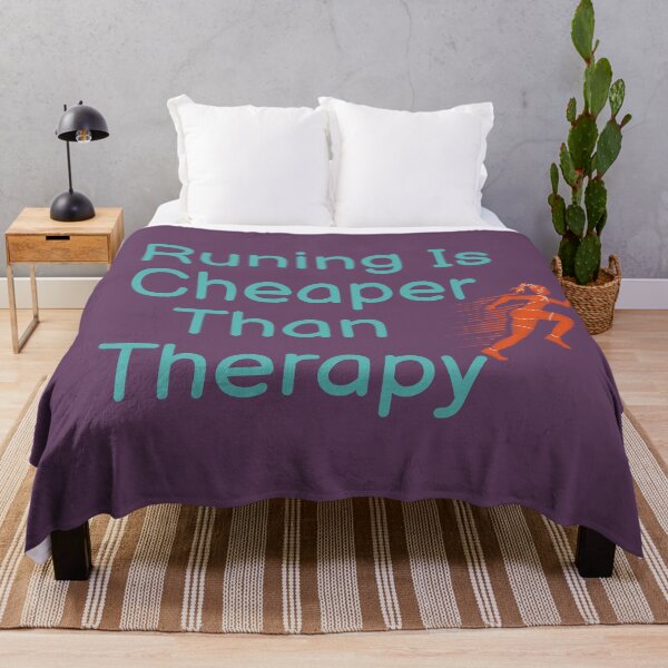 Item preview, Running Is Cheaper Than Therapy designed and sold by BUCHRA.