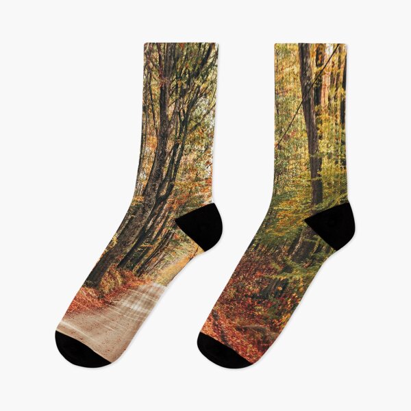 Item preview, autumnal footpath designed and sold by franckreporter.
