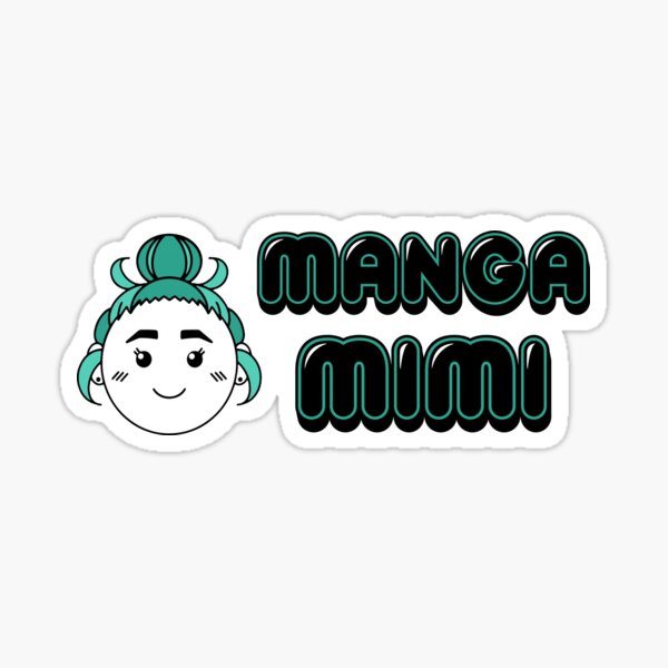 Manga Mimi Logo Sticker