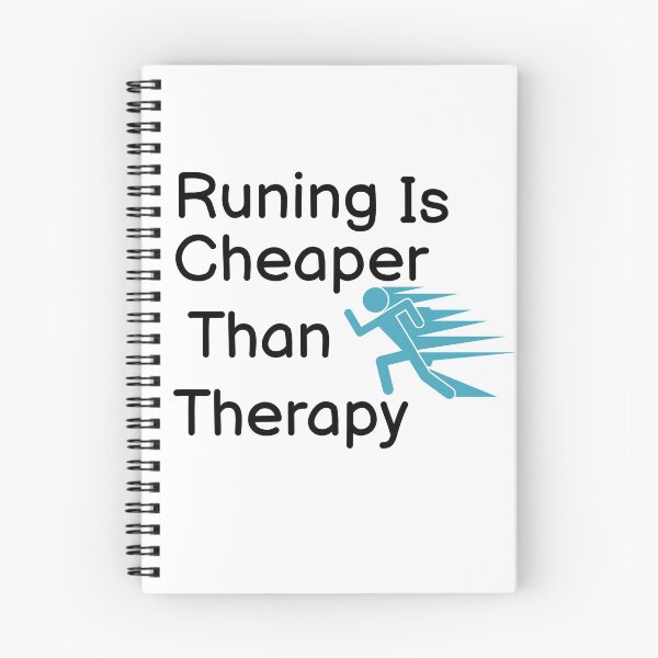 Item preview, Running Is Cheaper Than Therapy  designed and sold by BUCHRA.