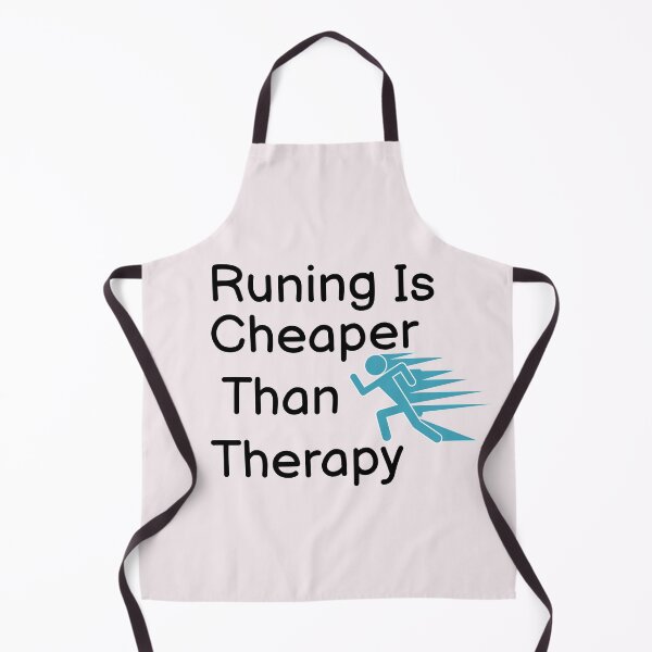 Item preview, Running Is Cheaper Than Therapy designed and sold by BUCHRA.