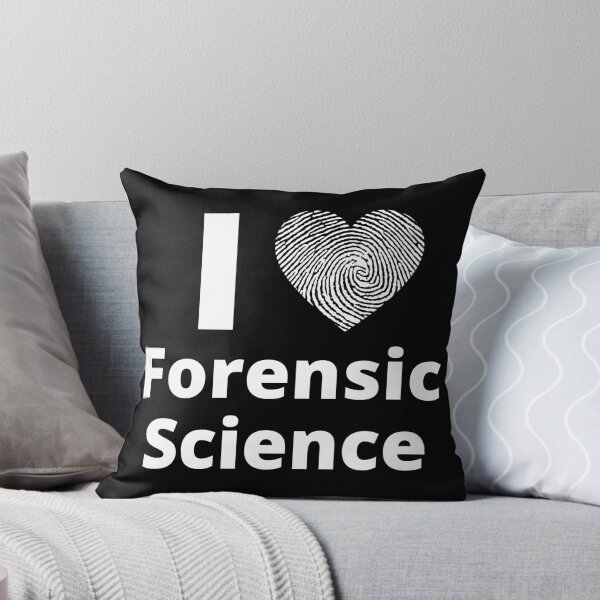 Item preview, I Love Forensic Science, Forensics Fingerprint Heart designed and sold by WhimsicaliTee.
