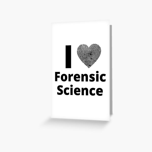 Artikel-Vorschau von Ich liebe Forensik, Forensik Fingerabdruck Herz, designt und verkauft von WhimsicaliTee.