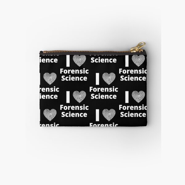 Item preview, I Love Forensic Science, Forensics Fingerprint Heart designed and sold by WhimsicaliTee.