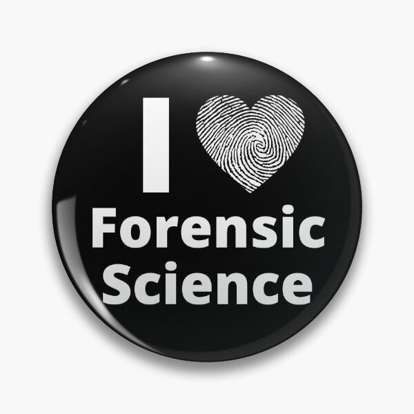 Item preview, I Love Forensic Science, Forensics Fingerprint Heart designed and sold by WhimsicaliTee.