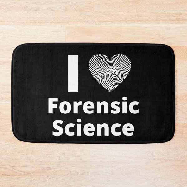 Item preview, I Love Forensic Science, Forensics Fingerprint Heart designed and sold by WhimsicaliTee.