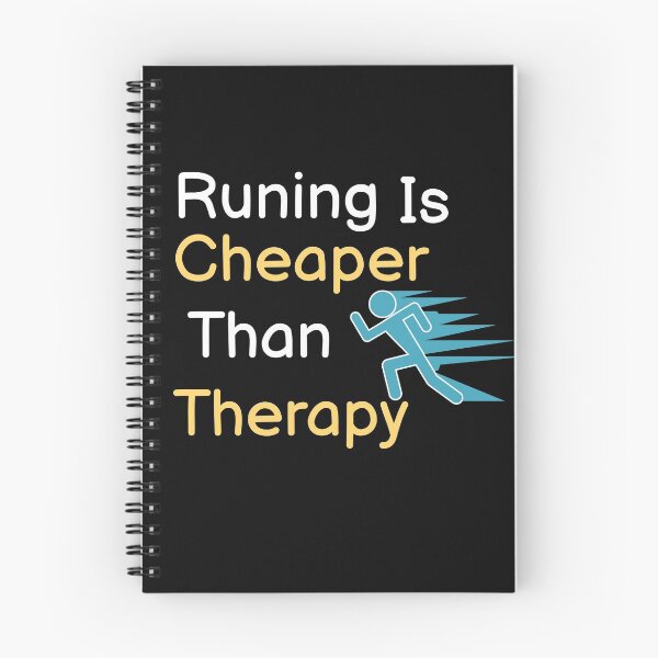 Item preview, Running Is Cheaper Than Therapy  designed and sold by BUCHRA.