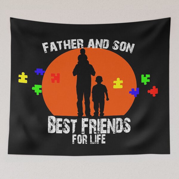 Item preview, Father and son best friends for life designed and sold by Crystalsgraphix.