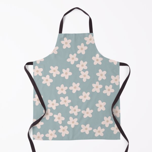 Item preview, Spring Floral Daisy Print in Pastel Blue  designed and sold by WildeandCo.