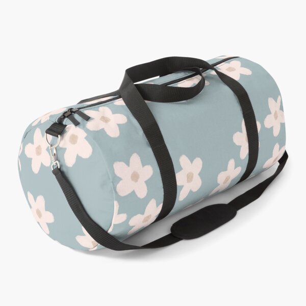 Item preview, Spring Floral Daisy Print in Pastel Blue designed and sold by WildeandCo.