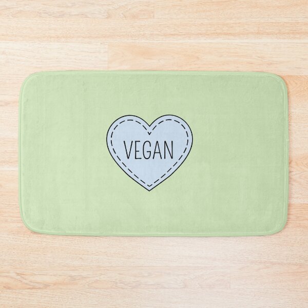Item preview, I Love Vegan Blue Heart  designed and sold by mimosadesigns.