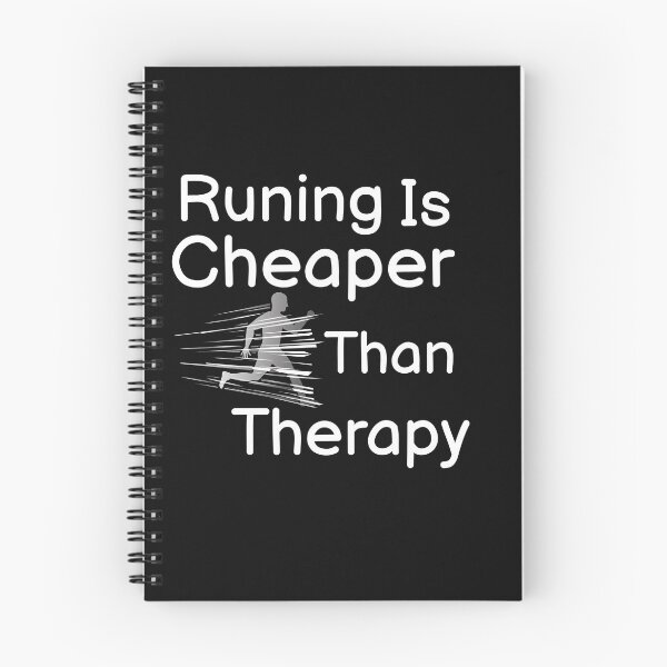 Item preview, Running Is Cheaper Than Therapy  designed and sold by BUCHRA.