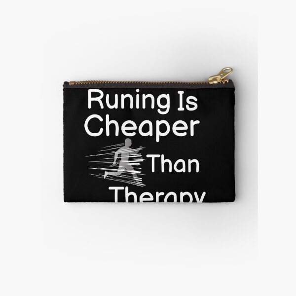 Item preview, Running Is Cheaper Than Therapy  designed and sold by BUCHRA.