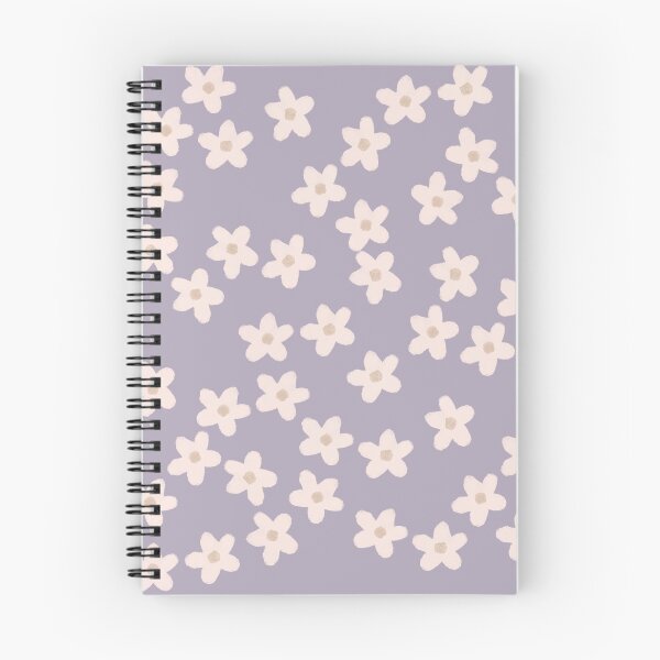 Item preview, Spring Floral Daisy Print in Pastel Purple  designed and sold by WildeandCo.