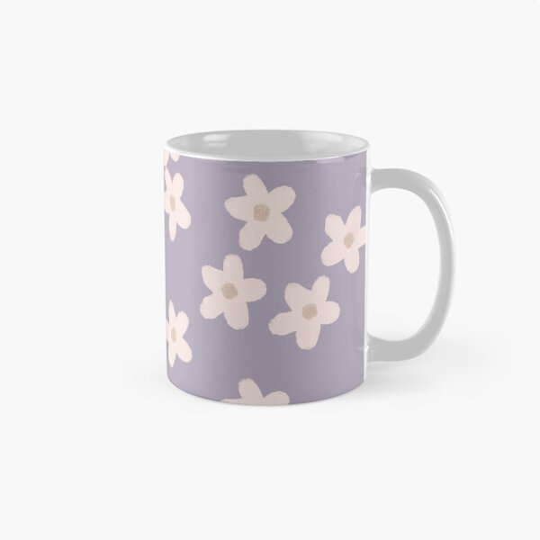 Item preview, Spring Floral Daisy Print in Pastel Purple  designed and sold by WildeandCo.