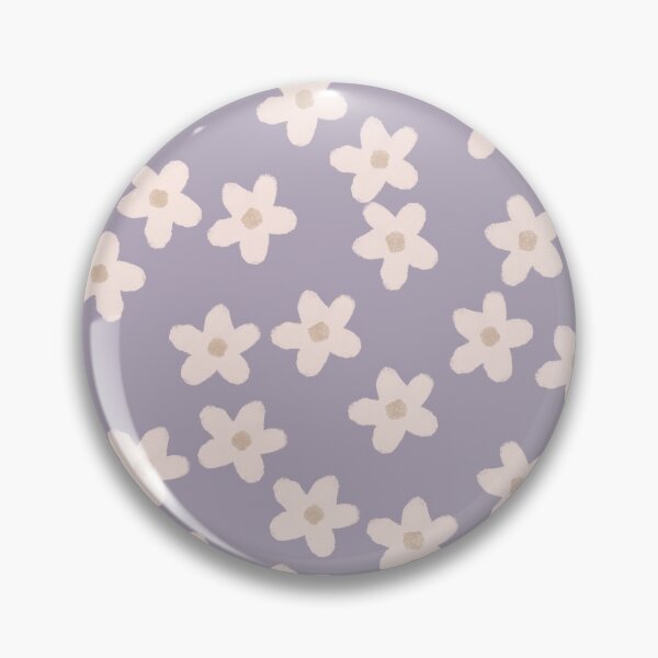 Item preview, Spring Floral Daisy Print in Pastel Purple  designed and sold by WildeandCo.