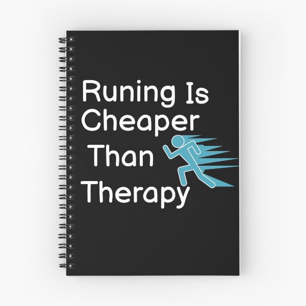 Item preview, Running Is Cheaper Than Therapy  designed and sold by BUCHRA.