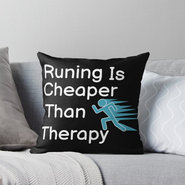 Item preview, Running Is Cheaper Than Therapy  designed and sold by BUCHRA.