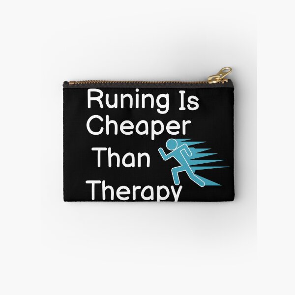 Item preview, Running Is Cheaper Than Therapy  designed and sold by BUCHRA.
