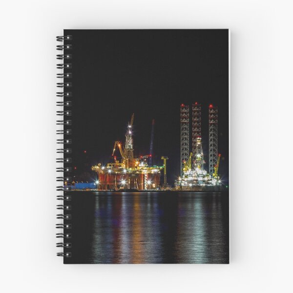 Item preview, Oil Rig At Night designed and sold by derekbeattie.