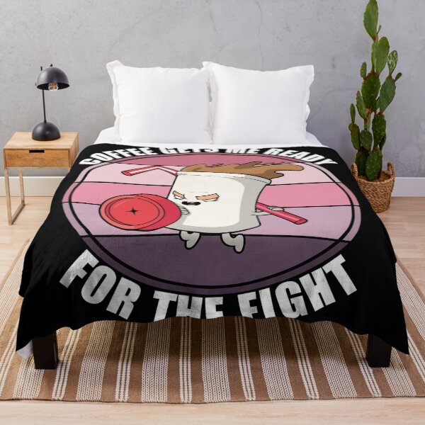 Item preview, Coffee Gets Me Ready For The Fight designed and sold by Giacob.