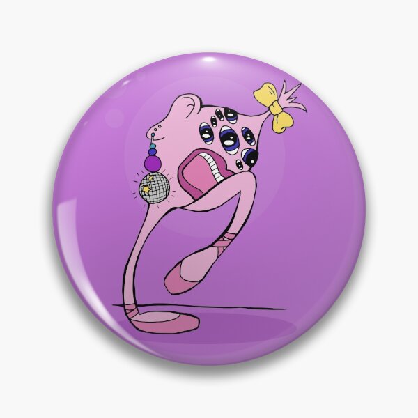Item preview, Disco Ballerina Monster Loves To Dance designed and sold by Otter-Grotto.