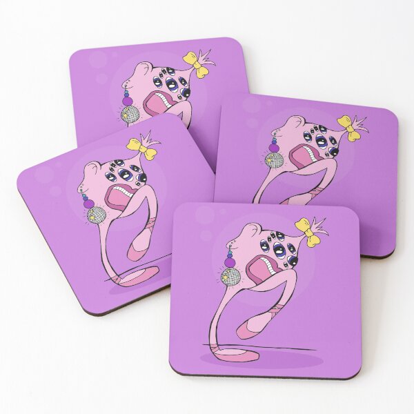 Item preview, Disco Ballerina Monster Loves To Dance designed and sold by Otter-Grotto.