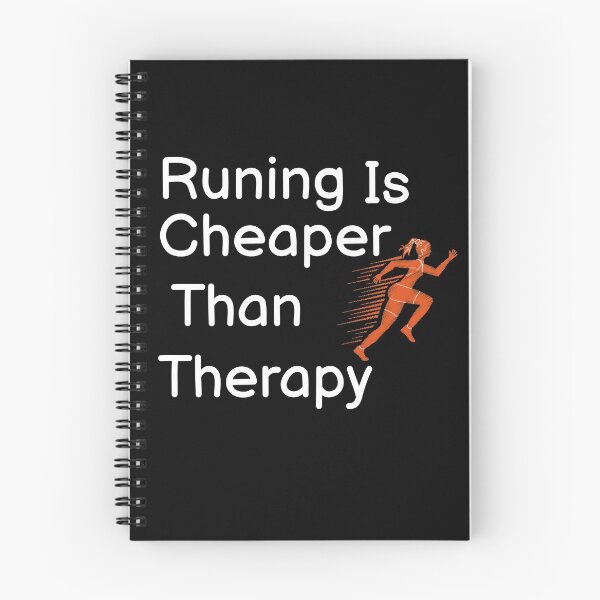Item preview, Running Is Cheaper Than Therapy  designed and sold by BUCHRA.