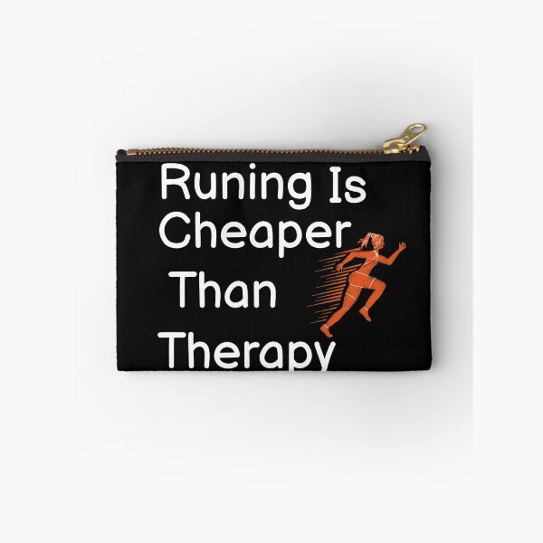 Item preview, Running Is Cheaper Than Therapy  designed and sold by BUCHRA.