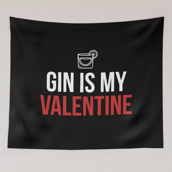 Item preview, Gin is my valentine designed and sold by Jamiecsmith1986.