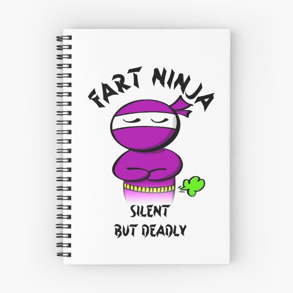 Item preview, Fart Ninja shirt/sticker designed and sold by Michael Kozoroz.