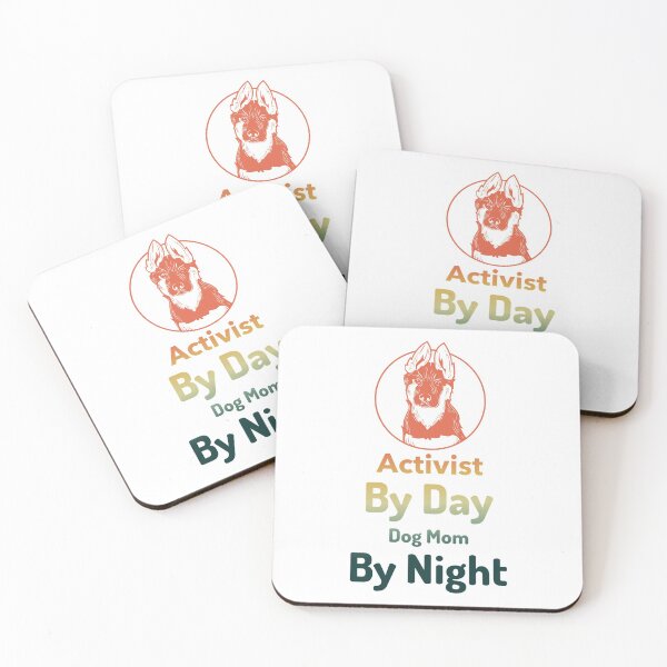 Item preview, Activist By Day, Dog Mom By Night  designed and sold by jtechlimitless.
