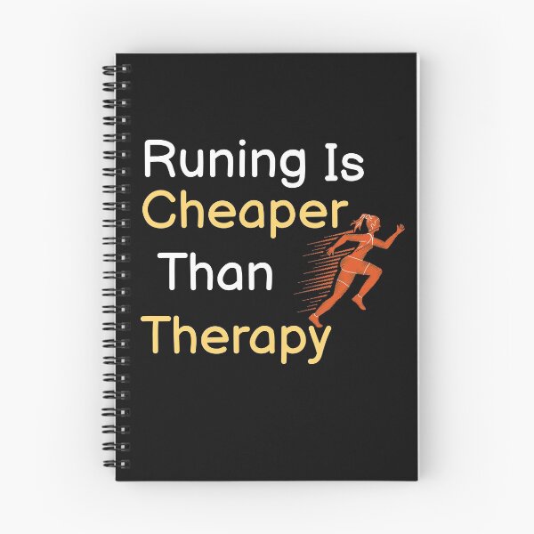 Item preview, Running Is Cheaper Than Therapy  designed and sold by BUCHRA.