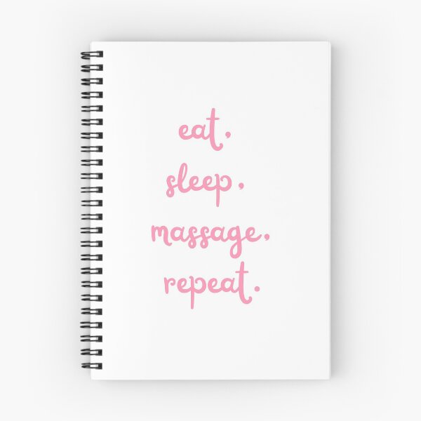 Item preview, Eat, sleep, massage, repeat designed and sold by daguilon.
