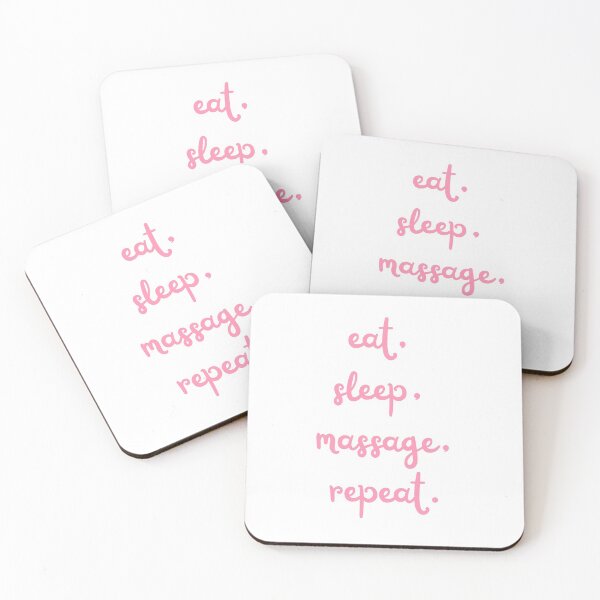 Item preview, Eat, sleep, massage, repeat designed and sold by daguilon.